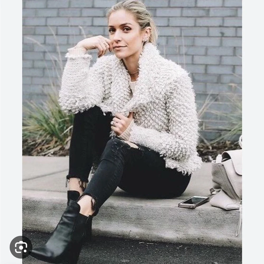 SALE IRO loop knit jacket | fits more like US med 8-10 - Picture 10 of 11